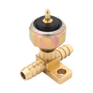 Proflow Vacuum Pump Switch, With Billet Brass T Mounting Block, 3/8'' Barbs, For Electric Vacuum Pump Kit