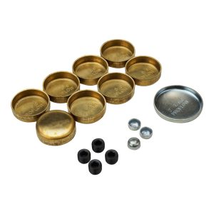 Proflow Freeze Welch plugs, Brass, For Chevrolet, Small Block, Kit