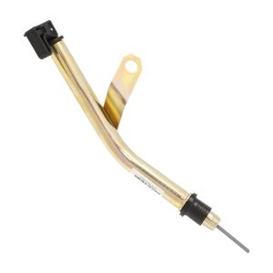 RTS Transmission Dipstick and tube, Trick Loc, Steel/Plastic lock, Black, Chev Holden TH400 Shorty Model 7 inch length tube