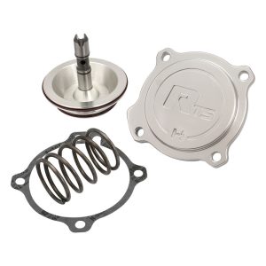 RTS Automatic Transmission Front Servo Piston Kit, For Ford C4/C5/C9/C10, H-Code, Billet Aluminium, Silver