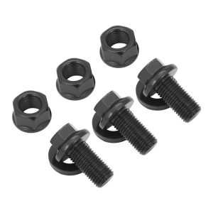 RTS/ARP 3/8UNF Torque Converter Bolt With Nut & Washer Kit, .750"UHL, 8740 Chromoly, Set Of 3