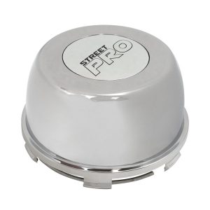 Street Pro Wheels Center Cap, Suit 002 Commodore & Late Falcon Wheels, Push-In, Polished