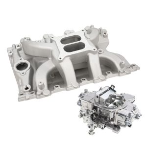 VPW Intake Manifold & Carburettor Kit, Holden Commodore V8 , VN Heads, Air Max Intake, Repro Holley Style 750CFM Vac Sec, Carburettor, Kit